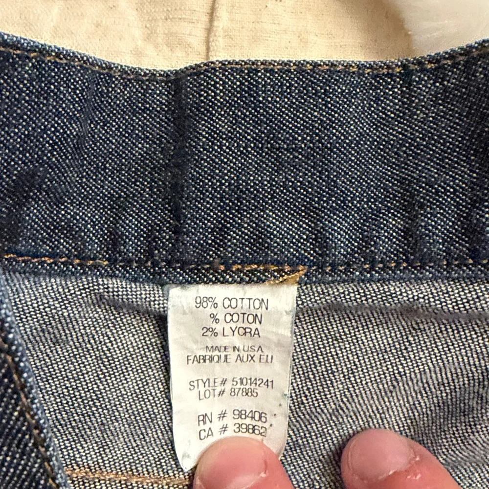 Theory Men’s Dark Blue Straight Jeans 34x32